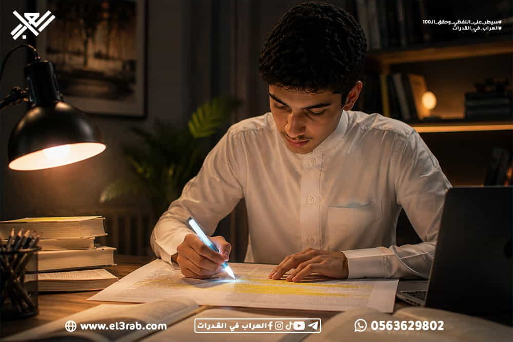 كيف-تحل-استيعاب-المقروء-بسهولة استيعاب-المقروء حل-استيعاب-المقروء أسئلة-استيعاب-المقروء القدرات-اللفظية اختبار-القدرات استيعاب-المقروء-في-القدرات شرح-استيعاب-المقروء طريقة-حل-استيعاب-المقروء مهارات-الفهم-القرائي اختبار-القدرات-في-السعودية رفع-درجة-القدرات-اللفظية حل-القطع-الطويلة الفهم-القرائي تحليل-النصوص استخراج-الفكرة-الرئيسية فهم-المعاني القراءة-السريعة إدارة-الوقت مهارات-الاستنتاج اختبارات-محاكية منصة-العراب-في-القدرات محاكي-القدرات