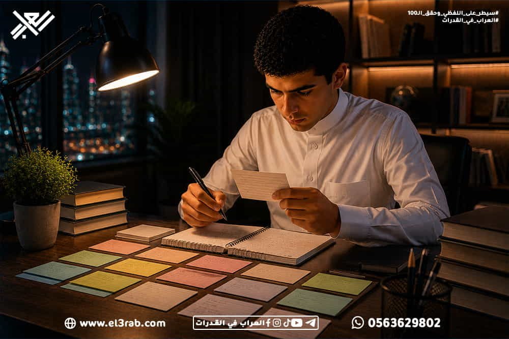 أفضل-طرق-الحفظ-السريع-للكلمات الحفظ-السريع-للكلمات حفظ-الكلمات مفردات-القدرات الكلمات-المتكررة-في-القدرات القدرات-اللفظية اختبار-القدرات اختبار-قياس قياس-القدرات رفع-درجة-القدرات الثروة-اللغوية البطاقات-التعليمية التكرار-المتباعد المرادفات التضاد المفردة-الشاذة الخطأ-السياقي التناظر-اللفظي استيعاب-المقروء إكمال-الجمل تعلم-المفردات تقنيات-الحفظ الذاكرة-طويلة-المدى محاكي-القدرات نماذج-لفظية منصة-العراب-في-القدرات القدرات