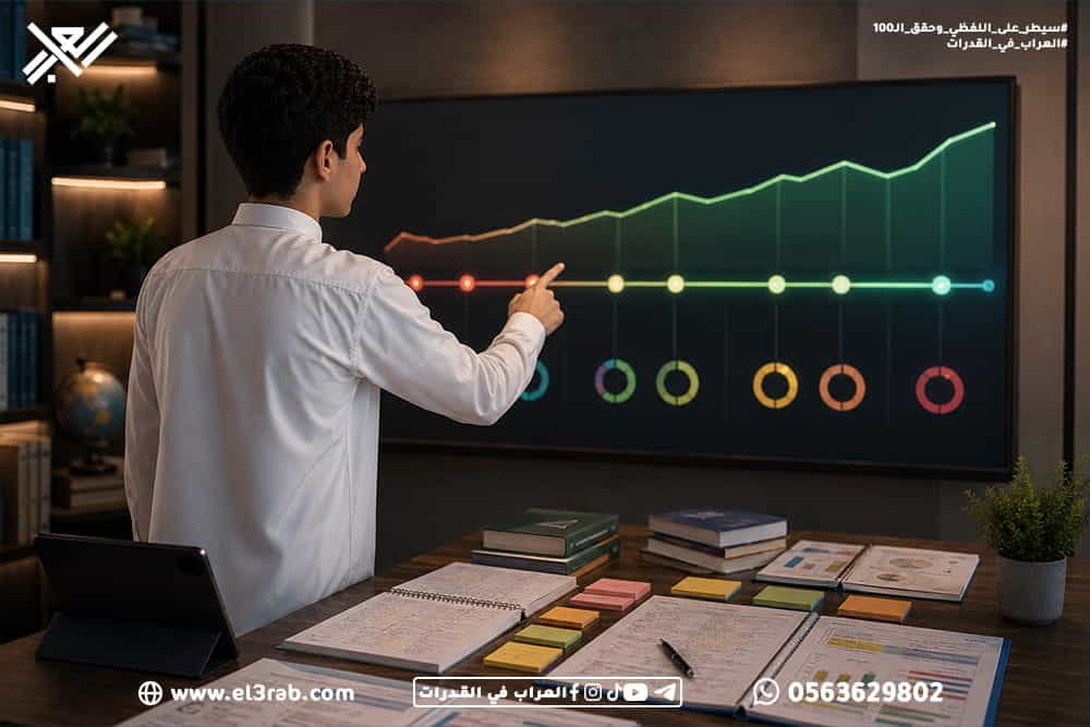 أسرار-المتفوقين-في-القدرات كيف-أجيب-درجة-عالية-في-القدرات اختبار-القدرات اختبار-قياس قياس-القدرات رفع-درجة-القدرات خطة-مذاكرة-القدرات تحليل-الأخطاء إدارة-الوقت القدرات-اللفظية القدرات-الكمية محاكي-القدرات منصة-العراب-في-القدرات