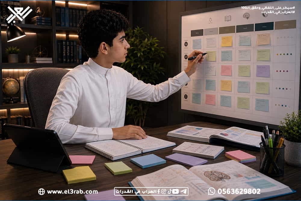 أخطاء-تمنعك-من-دخول-90 كيف-أجيب-90-في-القدرات اختبار-القدرات اختبار-قياس قياس-القدرات رفع-درجة-القدرات أخطاء-اختبار-القدرات تحليل-الأخطاء إدارة-الوقت القدرات-اللفظية القدرات-الكمية محاكي-القدرات منصة-العراب-في-القدرات