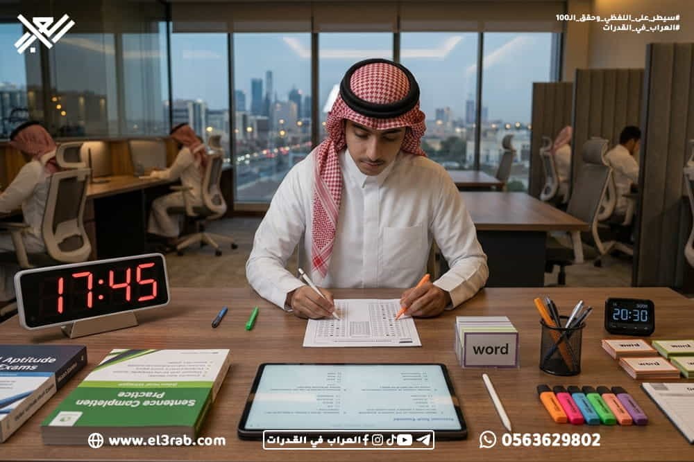 تدريبات-للقدرات-اللفظية-يومية-لرفع-الدرجة تدريبات-القدرات-اللفظية اختبار-القدرات اختبار-قياس قياس-القدرات القدرات-اللفظية استيعاب-المقروء التناظر-اللفظي إكمال-الجمل المفردة-الشاذة الخطأ-السياقي رفع-درجة-القدرات خطة-تدريب-يومية اختبارات-محاكية اختبار-قدرات-تجريبي محاكي-القدرات منصة-العراب-في-القدرات تحليل-الأخطاء بنك-أسئلة-القدرات التدريب-اليومي تدريبات-للقدرات-اللفظية
