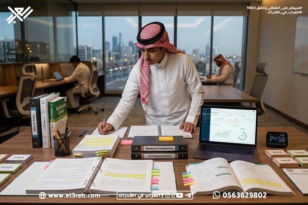 تدريبات-للقدرات-اللفظية-يومية-لرفع-الدرجة تدريبات-القدرات-اللفظية اختبار-القدرات اختبار-قياس قياس-القدرات القدرات-اللفظية استيعاب-المقروء التناظر-اللفظي إكمال-الجمل المفردة-الشاذة الخطأ-السياقي رفع-درجة-القدرات خطة-تدريب-يومية اختبارات-محاكية اختبار-قدرات-تجريبي محاكي-القدرات منصة-العراب-في-القدرات تحليل-الأخطاء بنك-أسئلة-القدرات التدريب-اليومي تدريبات-للقدرات-اللفظية