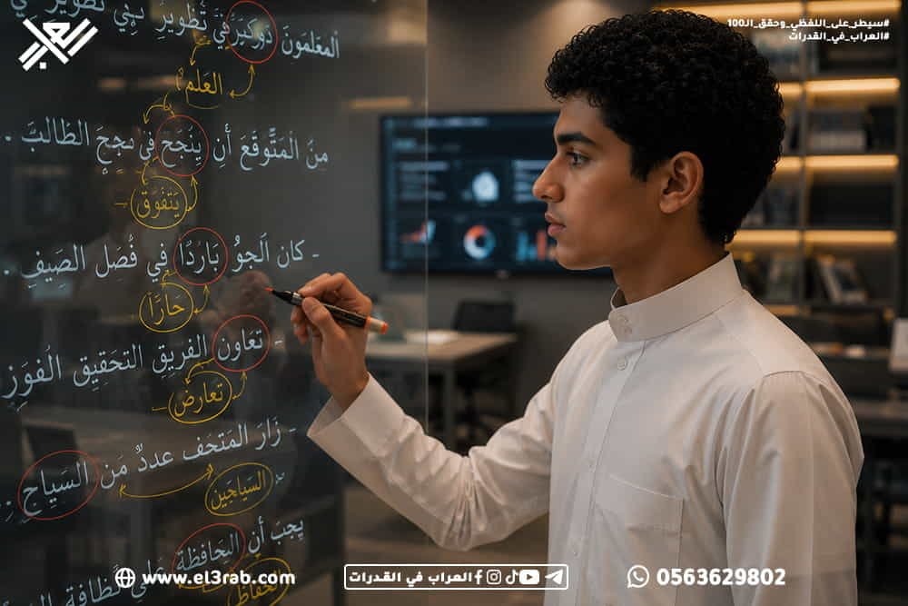 شرح-الخطأ-السياقي-مع-أمثلة-محلولة الخطأ-السياقي أسئلة-الخطأ-السياقي اختبار-القدرات-اللفظية اختبار-القدرات اختبار-قياس قياس-القدرات رفع-درجة-القدرات سياق-الجملة تحليل-المعنى الفهم-اللغوي محاكي-القدرات