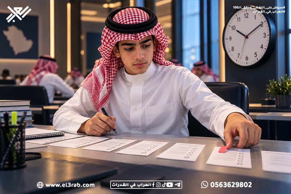 استراتيجيات-الحل-الذكي-مع-العراب-2026 استراتيجيات-حل-القدرات الحل-الذكي-في-القدرات حل-أسئلة-القدرات استراتيجيات-القدرات-اللفظية القدرات-اللفظية العراب-في-القدرات منصة-العراب-في-القدرات محاكي-العراب محاكي-القدرات اختبار-القدرات اختبار-قياس تحليل-أسئلة-القدرات استبعاد-الخيارات إدارة-وقت-القدرات تحليل-الأخطاء التعامل-مع-السؤال-الصعب التناظر-اللفظي استيعاب-المقروء إكمال-الجمل الخطأ-السياقي المفردة-الشاذة بنك-أسئلة-القدرات التدريب-تحت-الوقت سرعة-حل-القدرات دقة-الإجابات